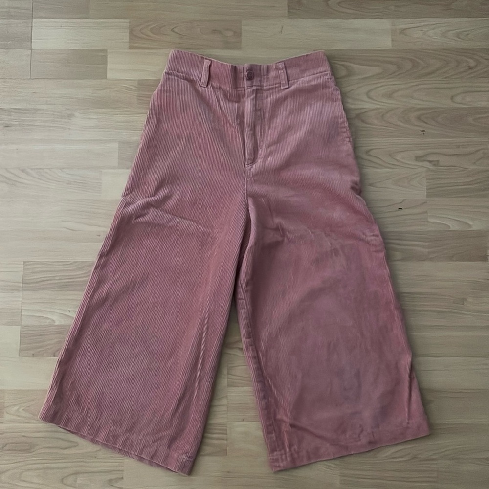 Uniqlo corduroy wide leg pants